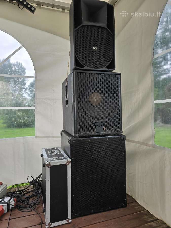 Yamaha p7000s, 4x18'subai, zeck, 2xart715mk2 -2keu - nuotraukos Nr. 12