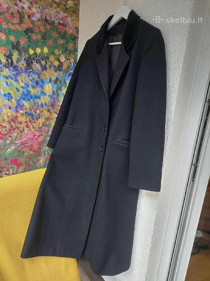 Vyriškas vilnonis paltas