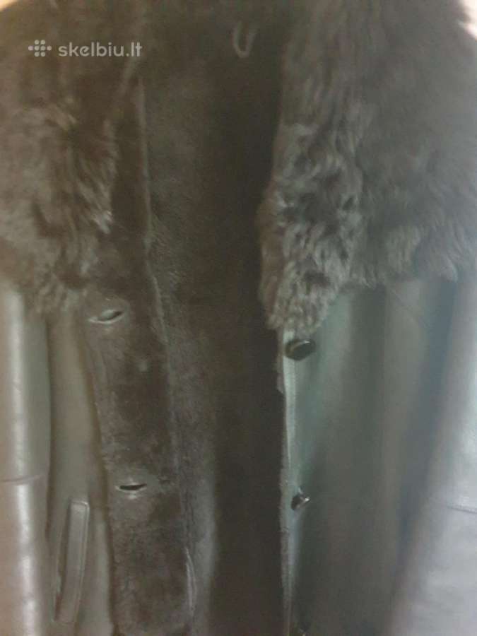 Natūralios verstos odos kailiniai (dublionkė) - nuotraukos Nr. 2