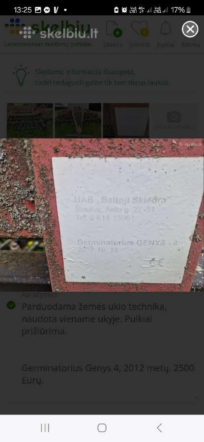 Išparduodame žemės ūkio techniką - nuotraukos Nr. 3