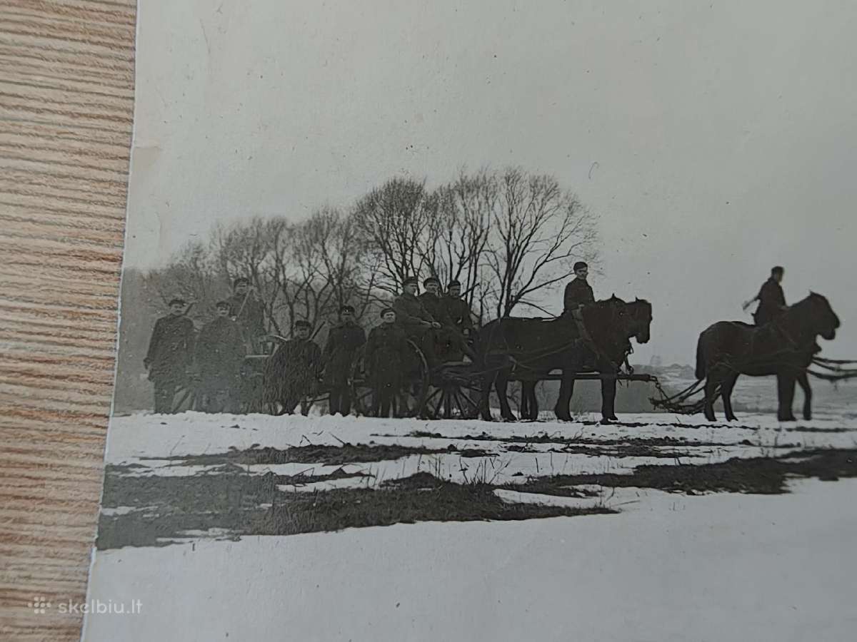 Lietuvos kariuomenės raita artilerija žygyje - nuotraukos Nr. 2