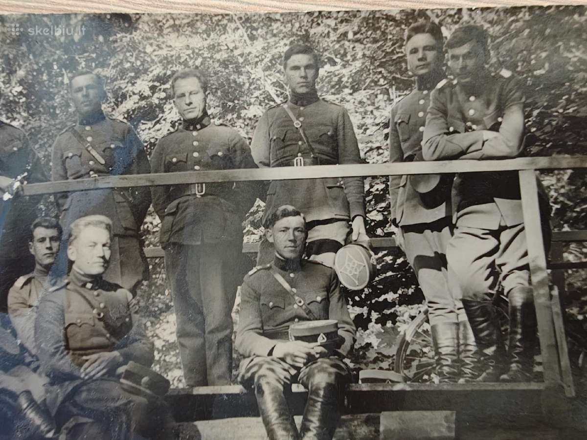 Lietuvos kariuomenės 5 pulko karininkai - nuotraukos Nr. 3