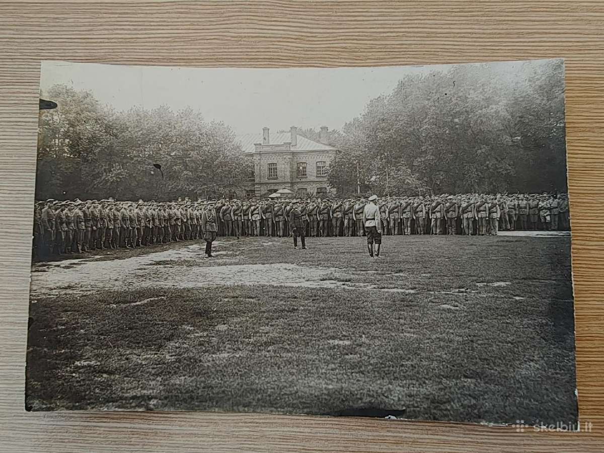 Kariuomenės vadas S. Žukauskas ir Kauno įgula 1922