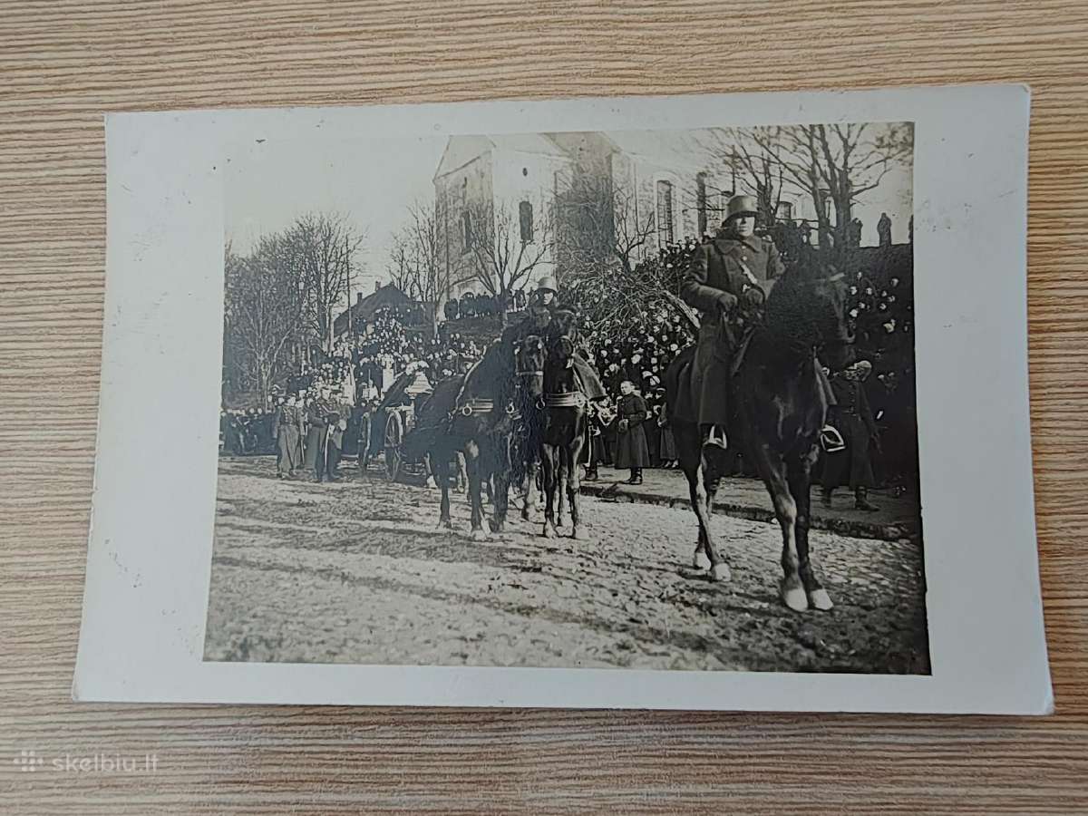 Gen. štabo pulkininko laidotuvės 1934. Kėdainiai