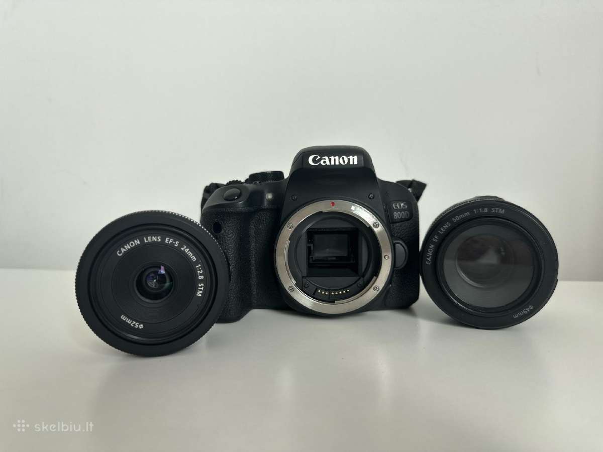 Canon veidrodinis fotoaparatas