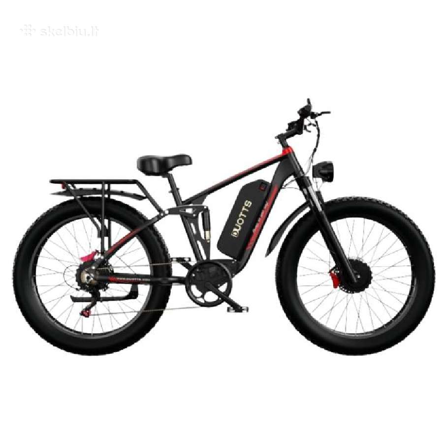Duotts S26 elektrinis dviratis - 2x750w varikliai