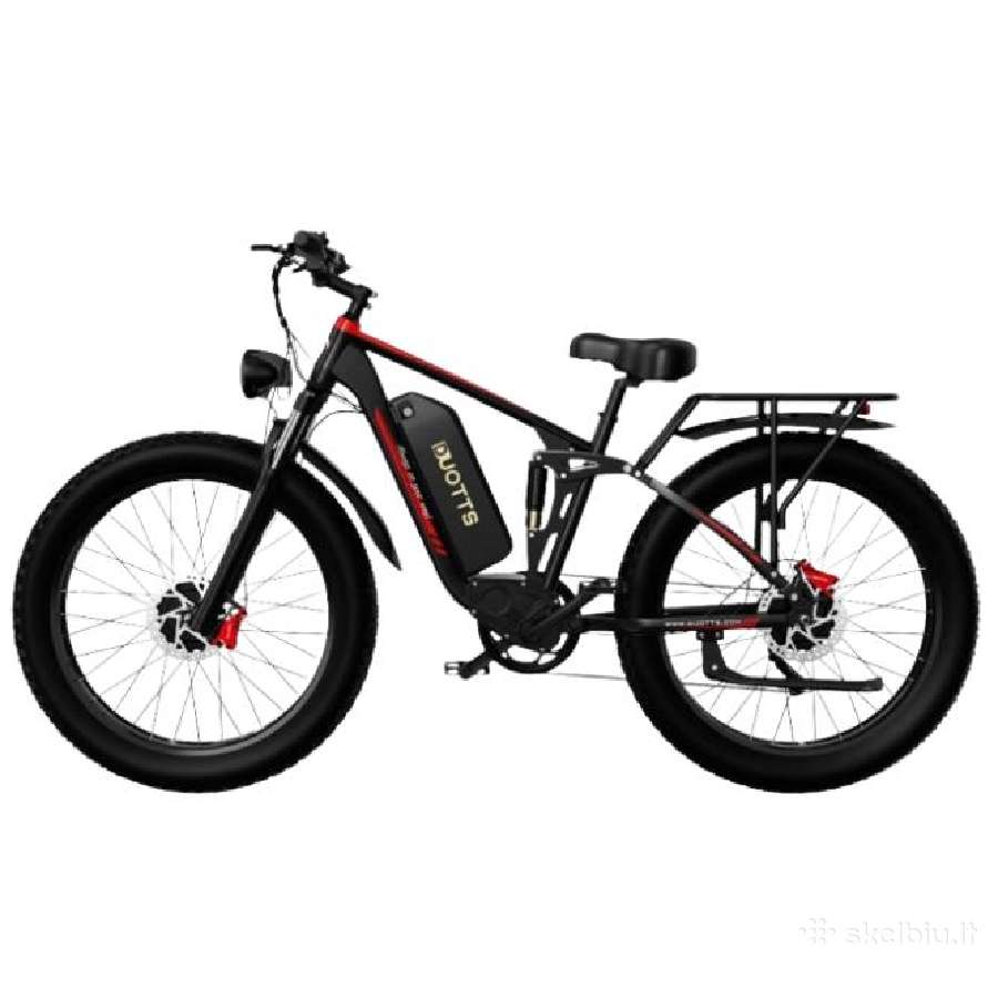 Duotts S26 elektrinis dviratis - 2x750w varikliai - nuotraukos Nr. 6