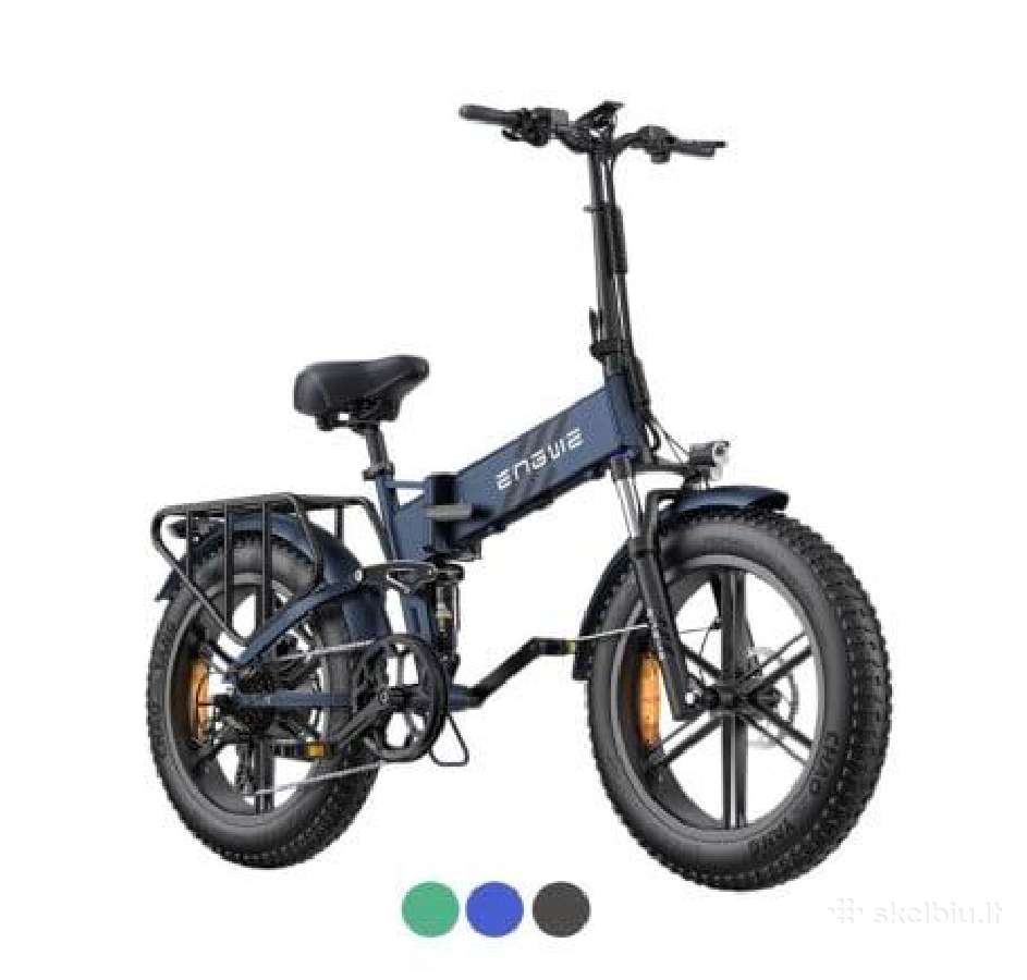 Engwe Engine Pro 2.0 elektrinis dviratis su gazu - nuotraukos Nr. 7