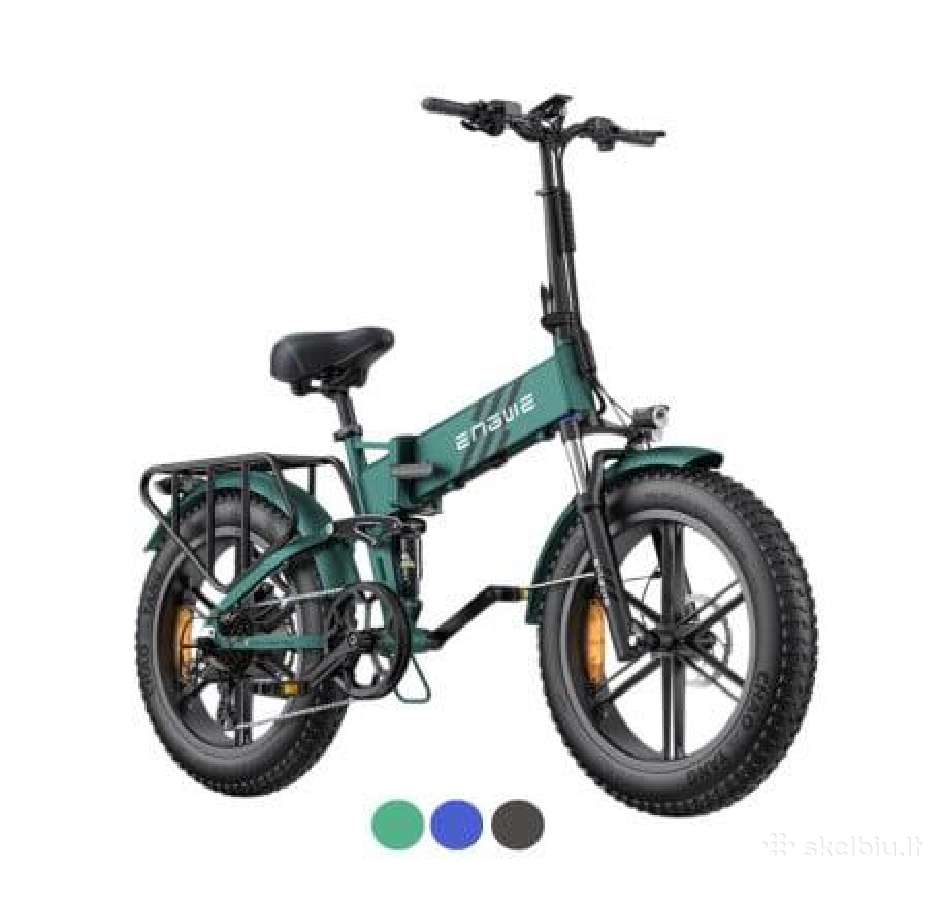 Engwe Engine Pro 2.0 elektrinis dviratis su gazu - nuotraukos Nr. 8