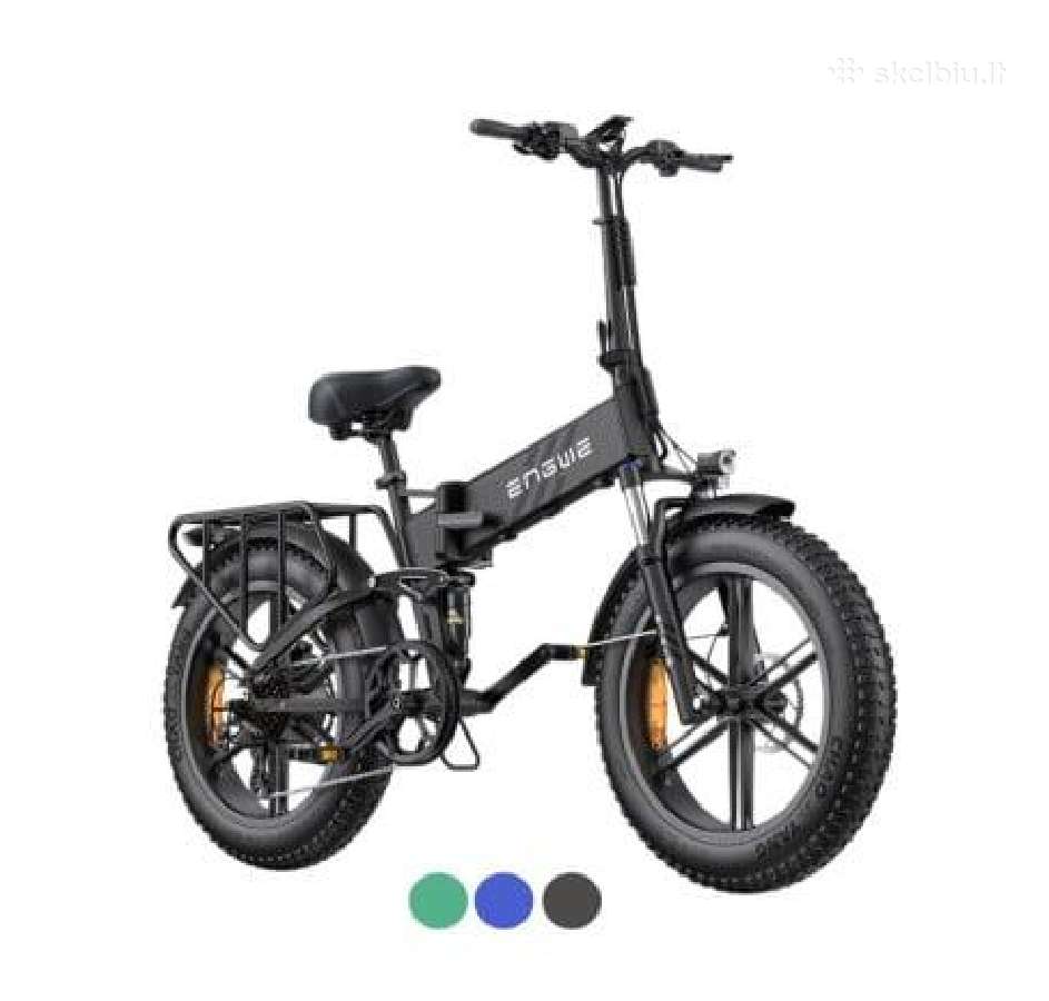 Engwe Engine Pro 2.0 elektrinis dviratis su gazu