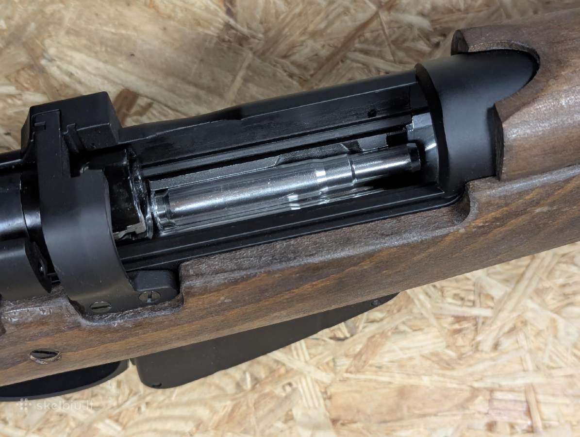 Lee–enfield airsoft su tikru medžiu ir gilzėm nauj - nuotraukos Nr. 5
