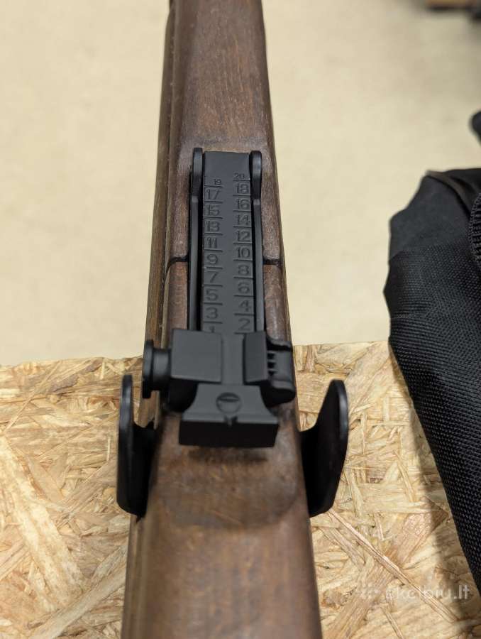 Lee–enfield airsoft su tikru medžiu ir gilzėm nauj - nuotraukos Nr. 4