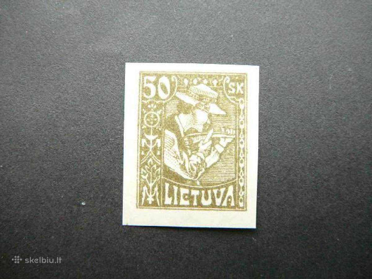 Lietuva 1921 Standartai Mlh lit92su