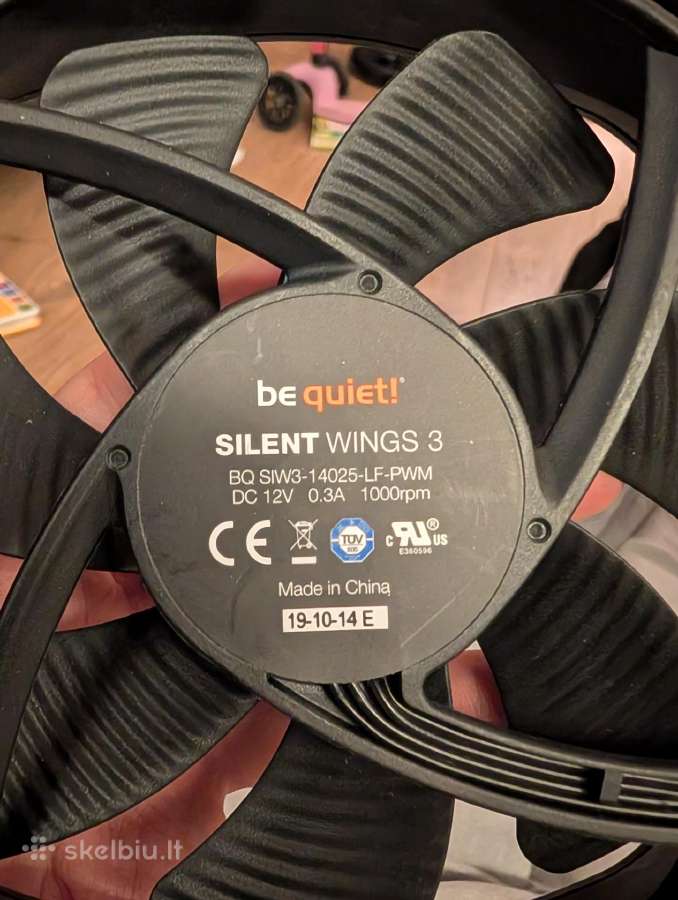 Be quiet silent wings 3 120mm - nuotraukos Nr. 2