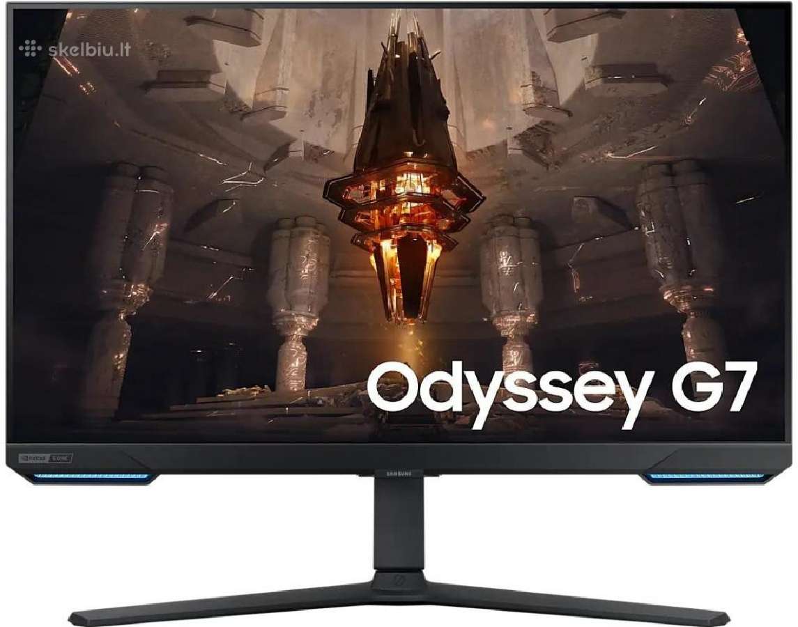 Monitorius Samsung g7 odyssey, 32", 144hz, 4k, Ips