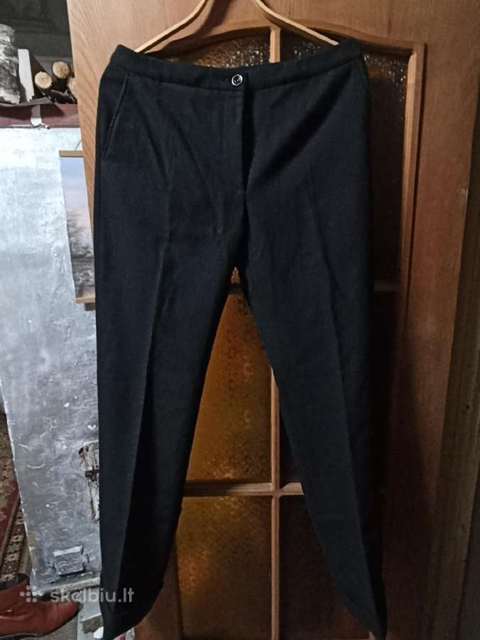 Dries van noten moteriškos vilnos kelnės