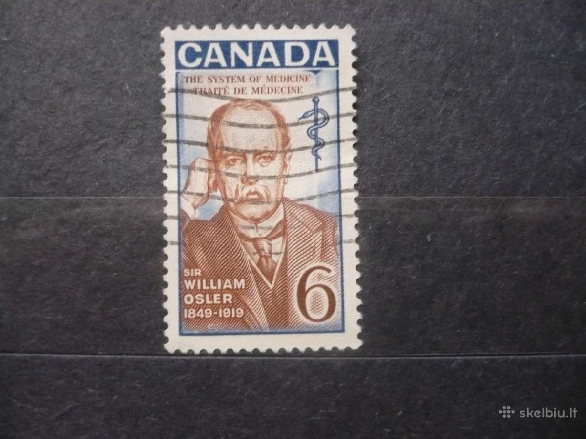 1969 m. – 50-osios sero Williamo Oslerio, gydytojo