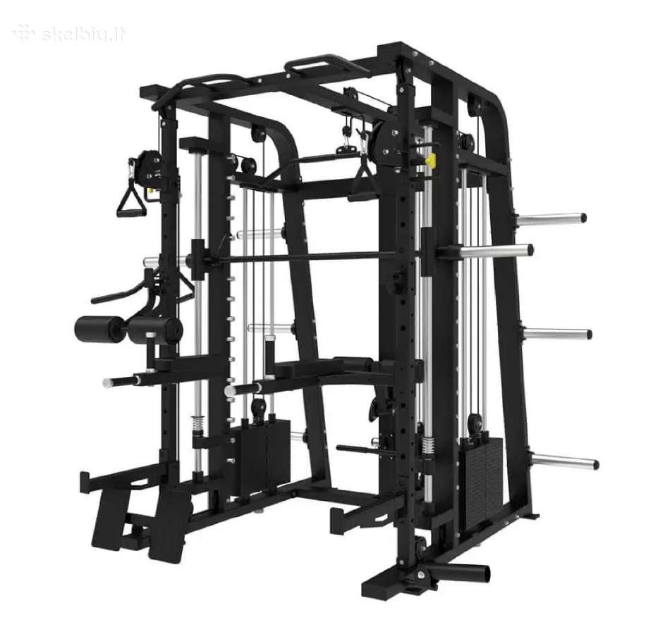 Daugiafunkcinis treniruoklis su leg press - nuotraukos Nr. 2