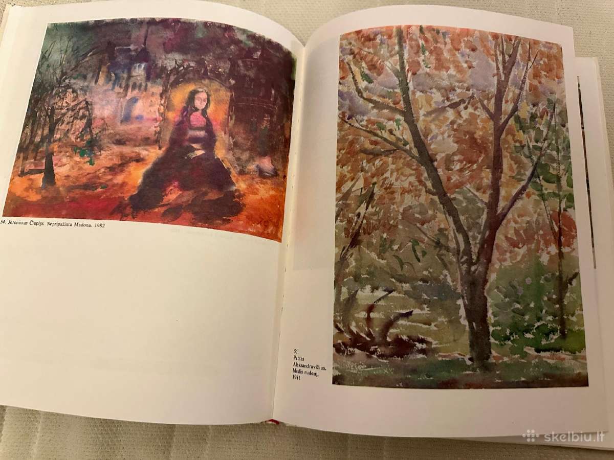 Lietuvių akvarelės meistrų albumas "Akvarelė" - nuotraukos Nr. 5