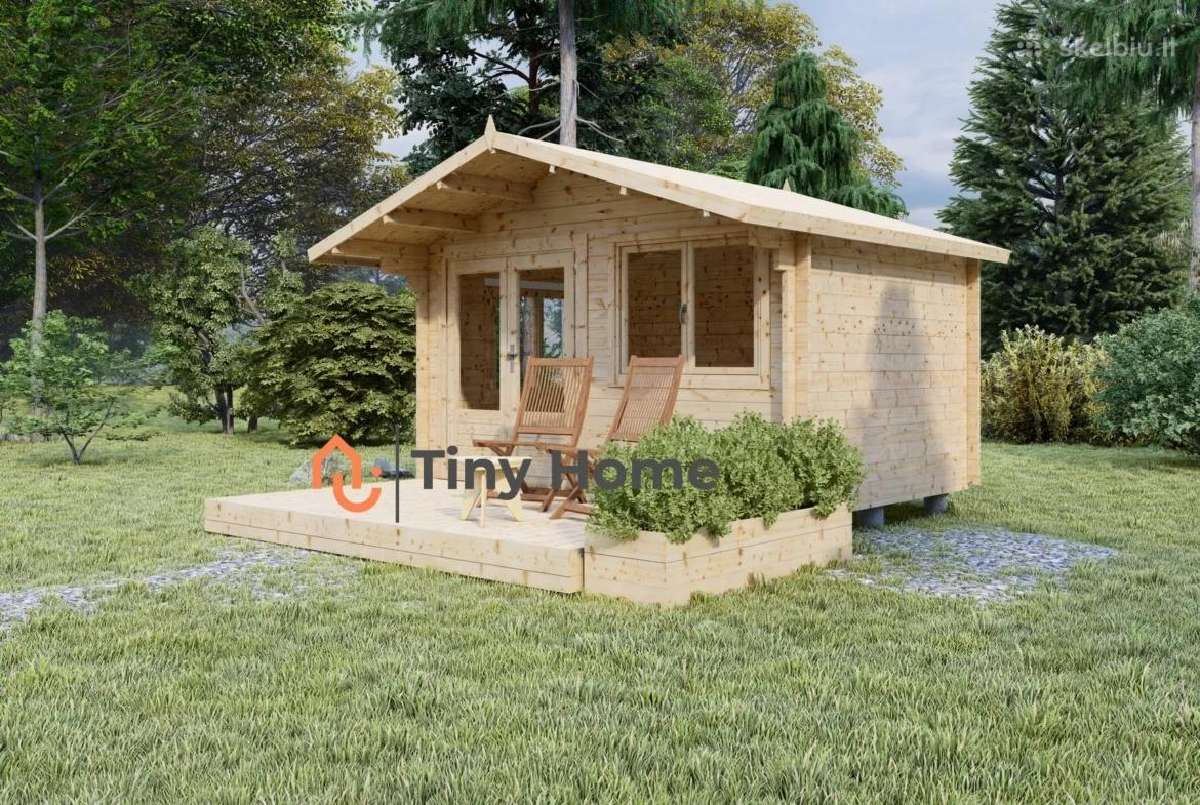 Sandėliukas Sodo namelis 5x4m 20m2 - nuotraukos Nr. 6