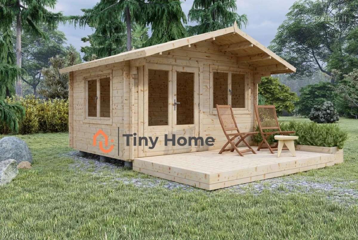 Sandėliukas Sodo namelis 5x4m 20m2 - nuotraukos Nr. 3