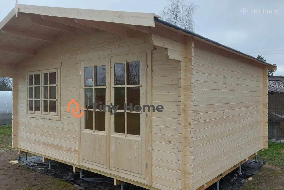 Sandėliukas Sodo namelis 5x4m 20m2