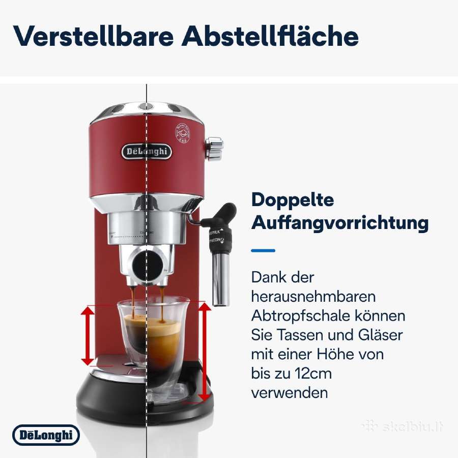 De'longhi Dedica Style kavos aparatas - nuotraukos Nr. 4