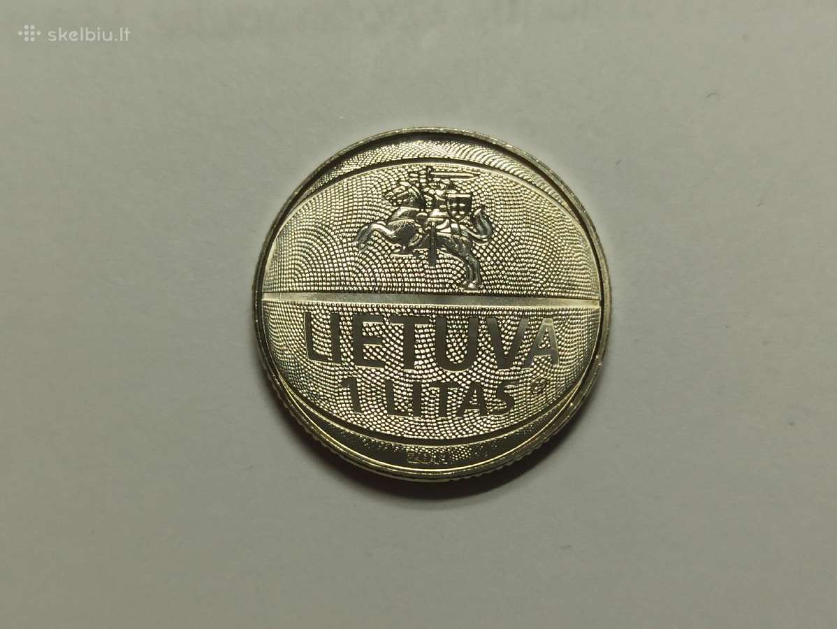 Proginės 1 lito monetos - nuotraukos Nr. 14