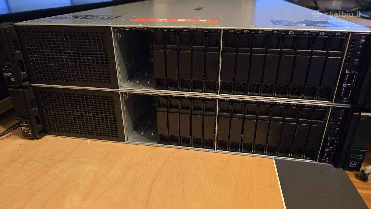 Hp Proliant Dl380 Gen10 2x Cpu 8x Nvme + 16x Sff