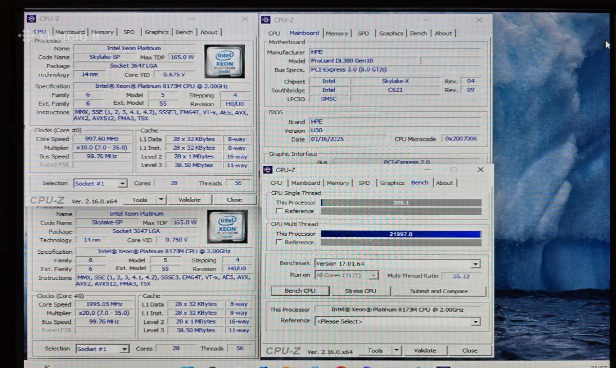 Hp Proliant Dl380 Gen10 2x Cpu 8x Nvme + 16x Sff - nuotraukos Nr. 21