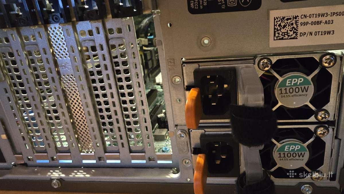 Dell Poweredge T440 2x Xeon Gold 6138 16x Sff Sas - nuotraukos Nr. 11