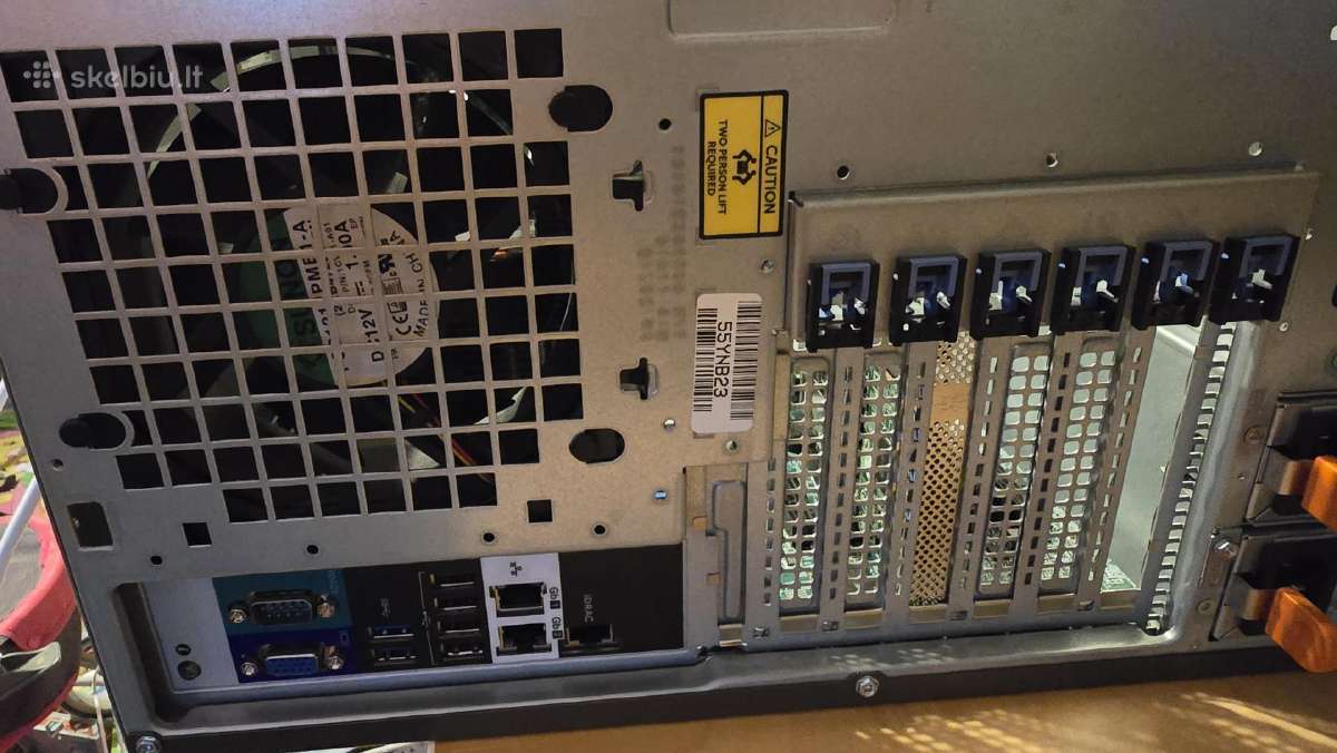 Dell Poweredge T440 2x Xeon Gold 6138 16x Sff Sas - nuotraukos Nr. 12