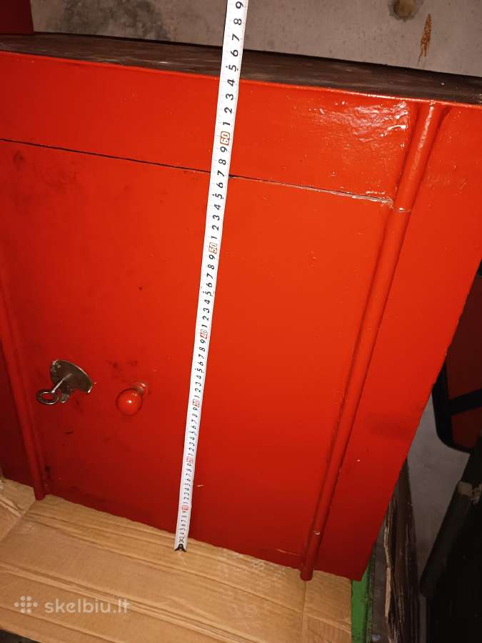 2 metalinės rakinamos spintelės/ seifai tekintojui - nuotraukos Nr. 15
