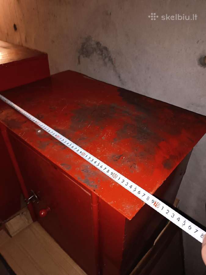 2 metalinės rakinamos spintelės/ seifai tekintojui - nuotraukos Nr. 16