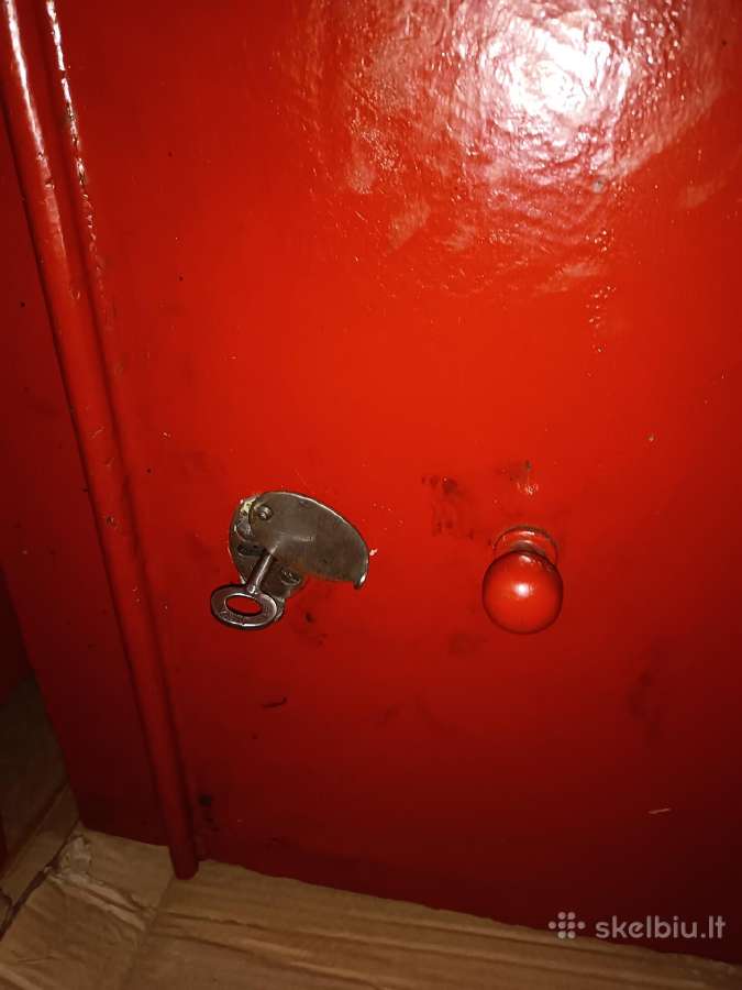 2 metalinės rakinamos spintelės/ seifai tekintojui - nuotraukos Nr. 19