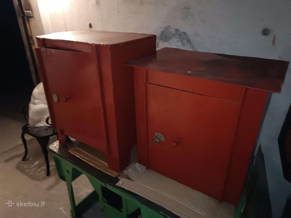 2 metalinės rakinamos spintelės/ seifai tekintojui - nuotraukos Nr. 23