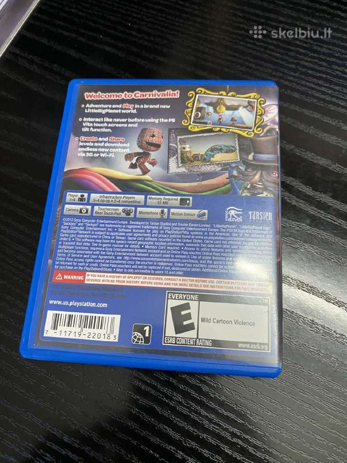 Ps Vita Little big planet - nuotraukos Nr. 2