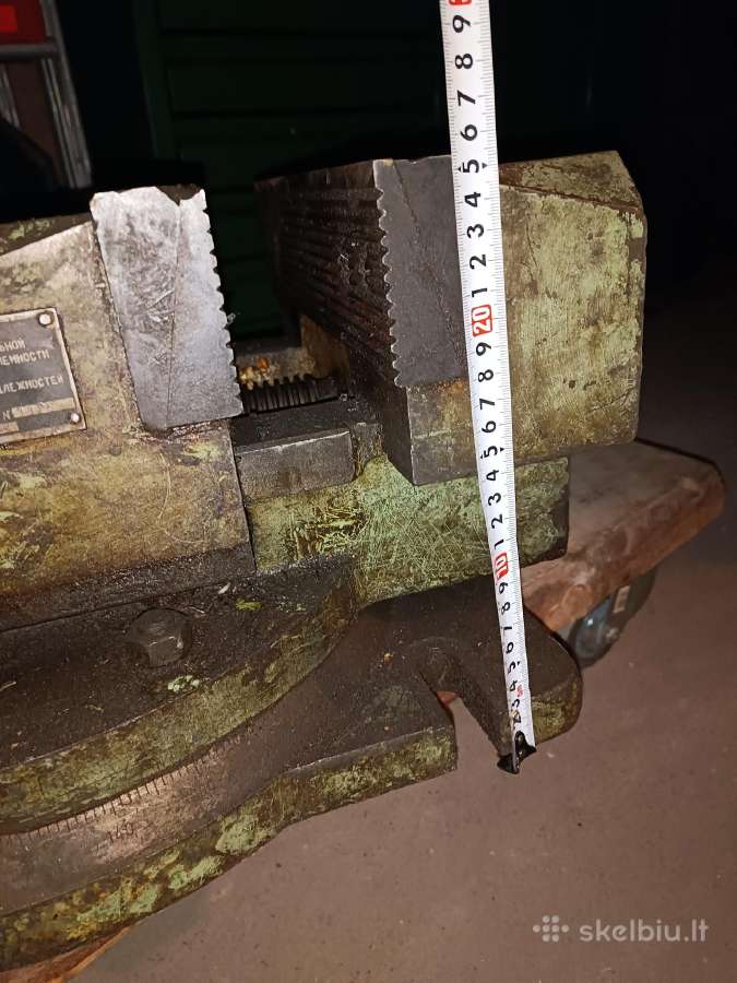 32 cm. lūpų stakliniai/frezavimo spaustuvai - nuotraukos Nr. 10