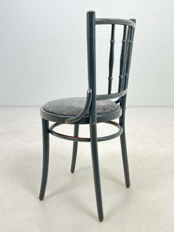 Thonet stiliaus medinė kėdė - nuotraukos Nr. 10
