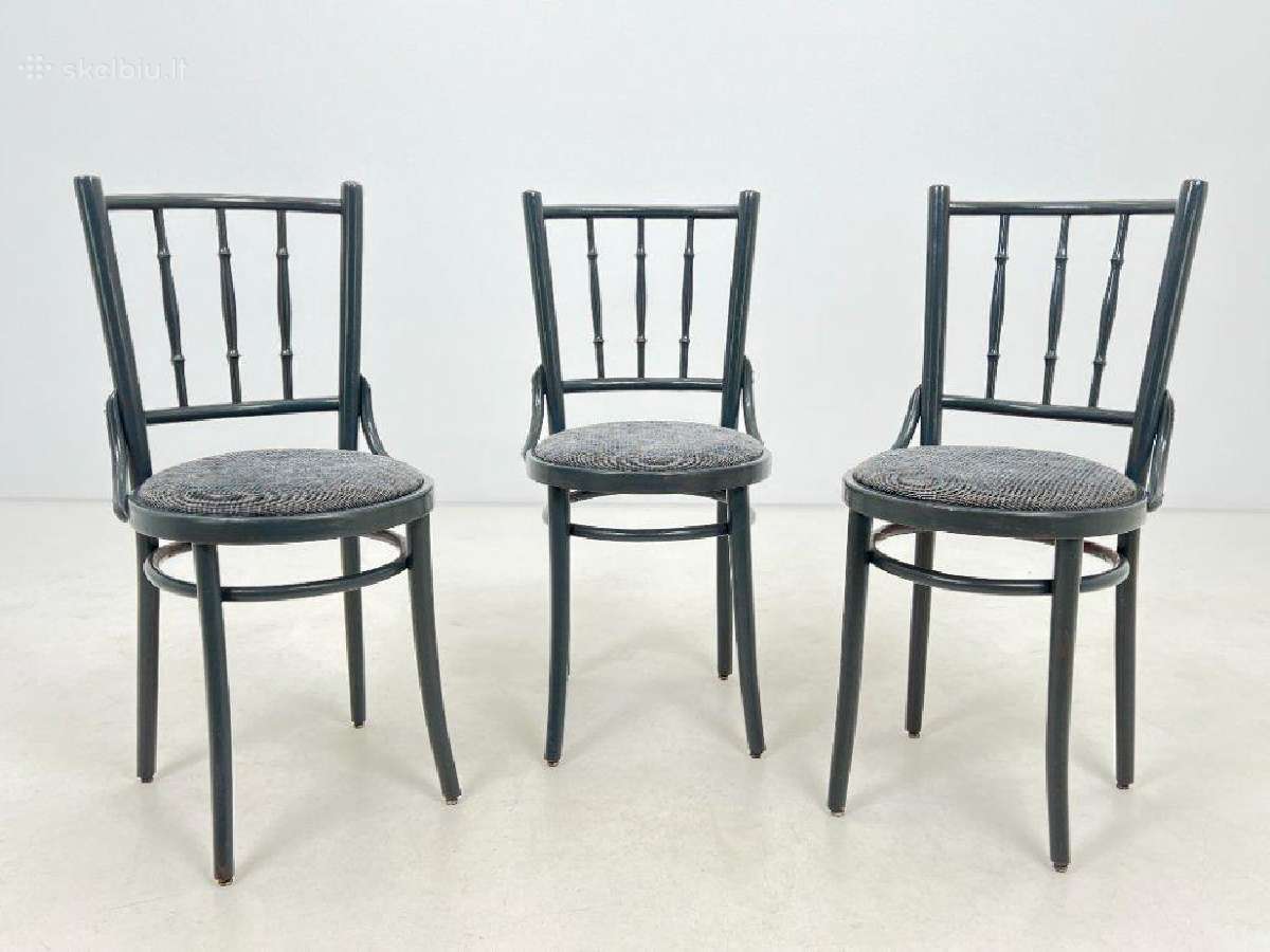 Thonet stiliaus medinė kėdė - nuotraukos Nr. 12