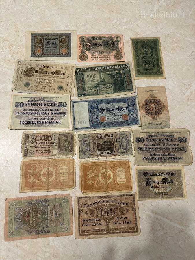 Parduodu senovinius piniginius banknotus - nuotraukos Nr. 4
