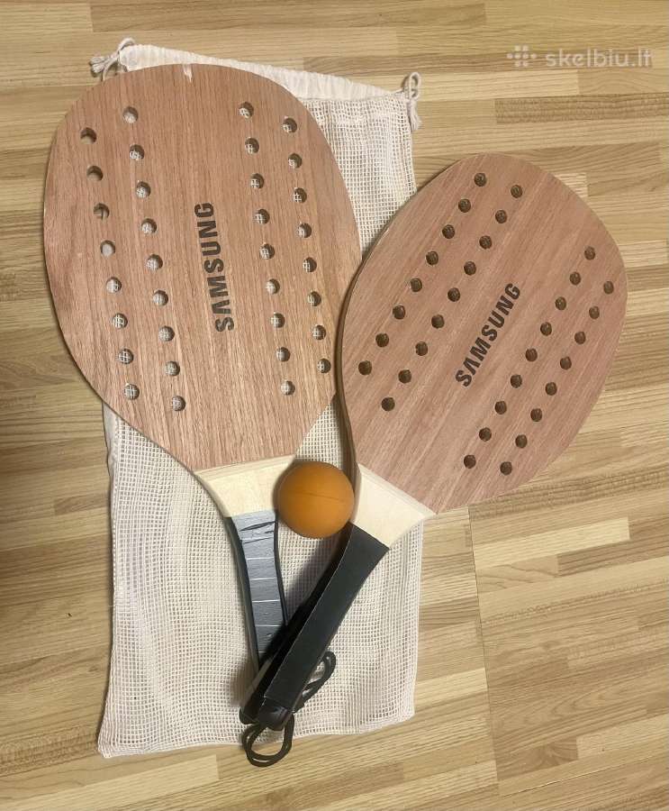 2x naujos padelio raketės