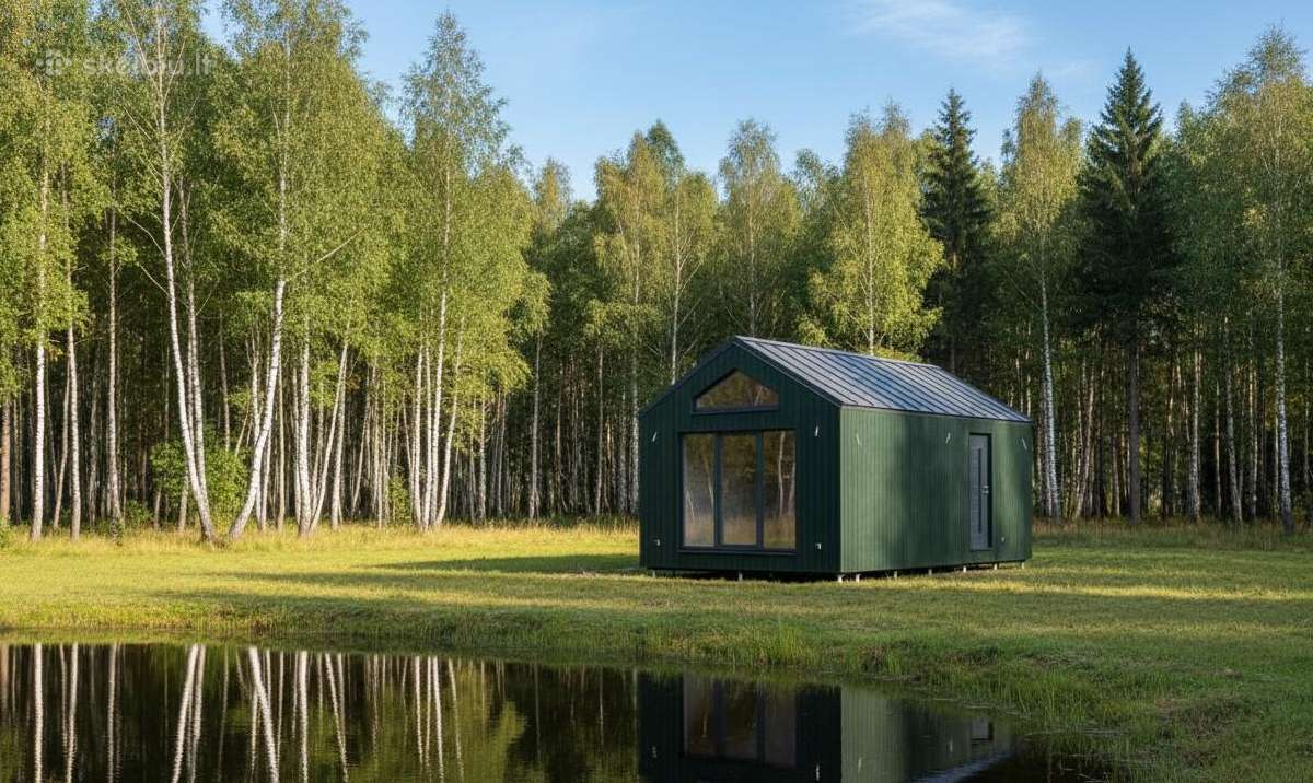Karkasinis namas Modulinis namas Vasarnamis Sodyba