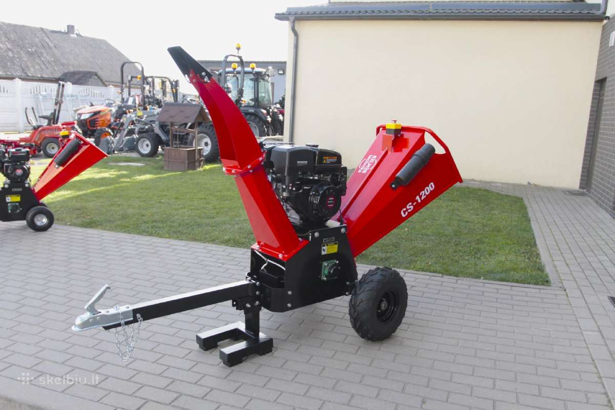 Benzininis šakų smulkintuvas Early Bird Cs1200 Pro - nuotraukos Nr. 2