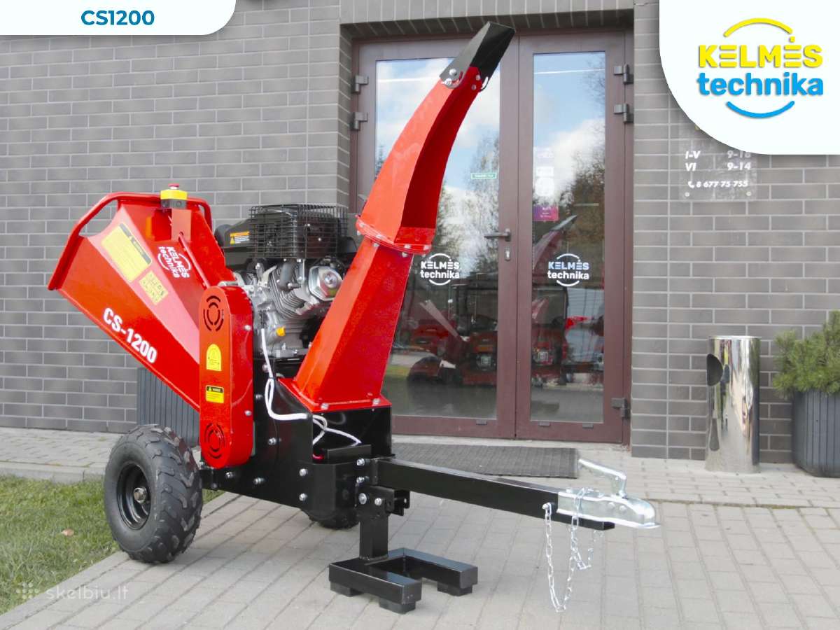 Benzininis šakų smulkintuvas Early Bird Cs1200 Pro