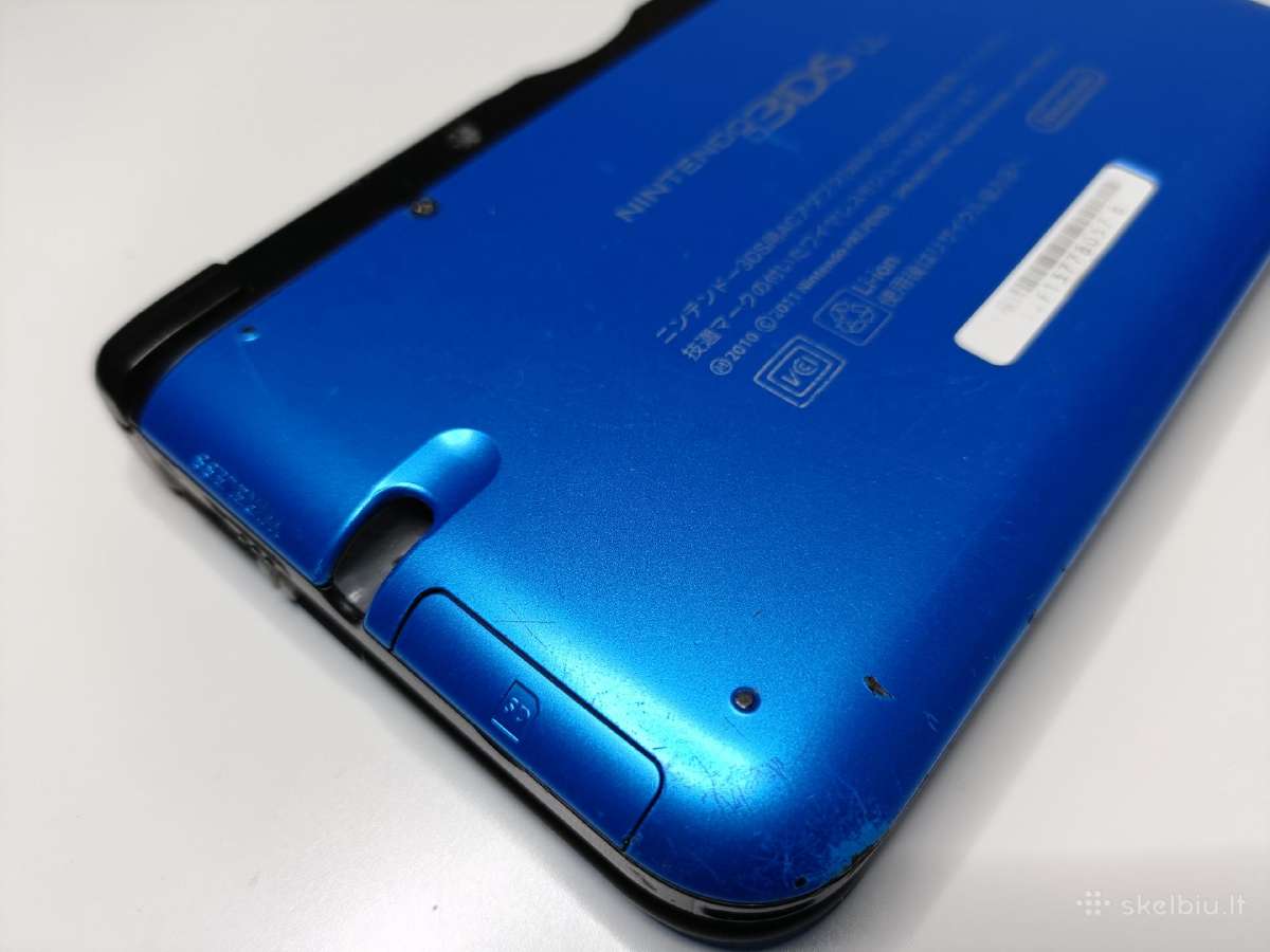 Nintendo 3dsxl Blue - nuotraukos Nr. 8