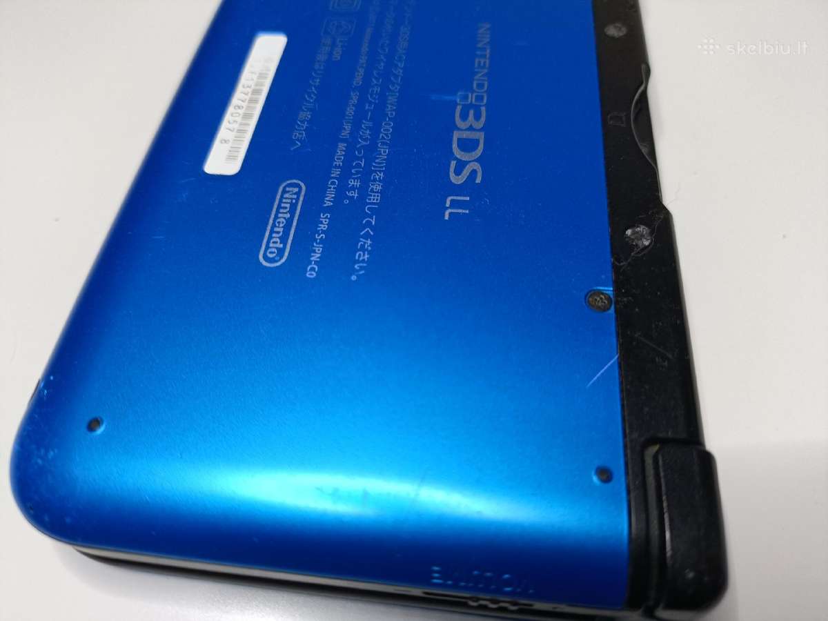 Nintendo 3dsxl Blue - nuotraukos Nr. 9