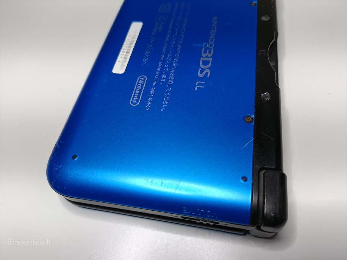 Nintendo 3dsxl Blue - nuotraukos Nr. 10