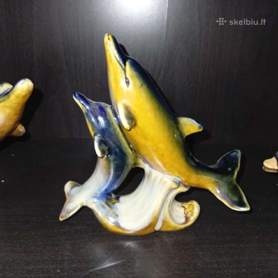 Statulėlės delfinai - nuotraukos Nr. 2