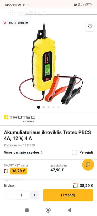 Parduodu akumuliatoriu pakrovejus - nuotraukos Nr. 5